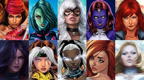 sexy marvel characters|The 64 Sexiest Female Comic Characters .